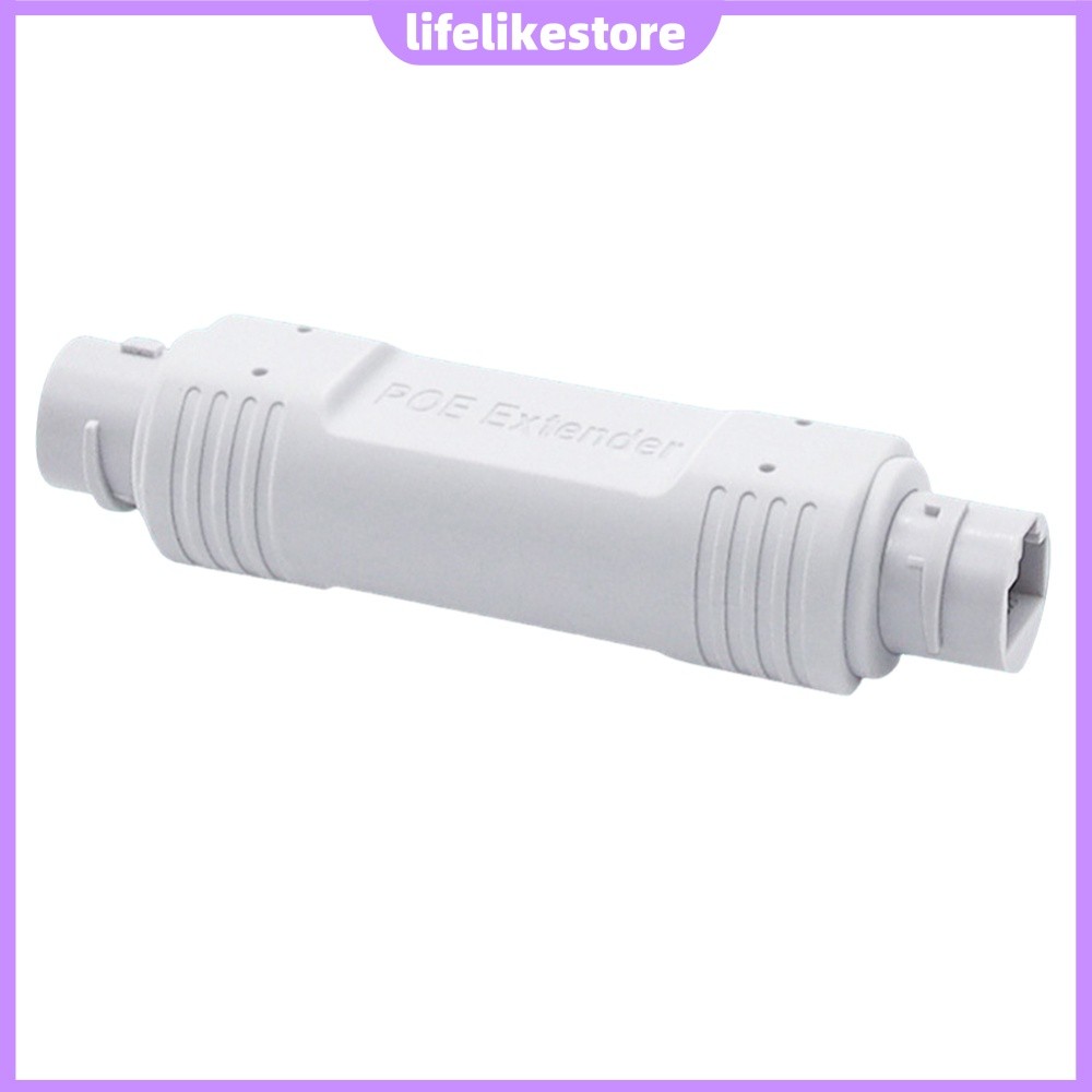Extensor RJ45 PoE 48V Repetidor De Câmera IP À Prova D'água Injetor De 100 Mbps [lifelikestore.br]