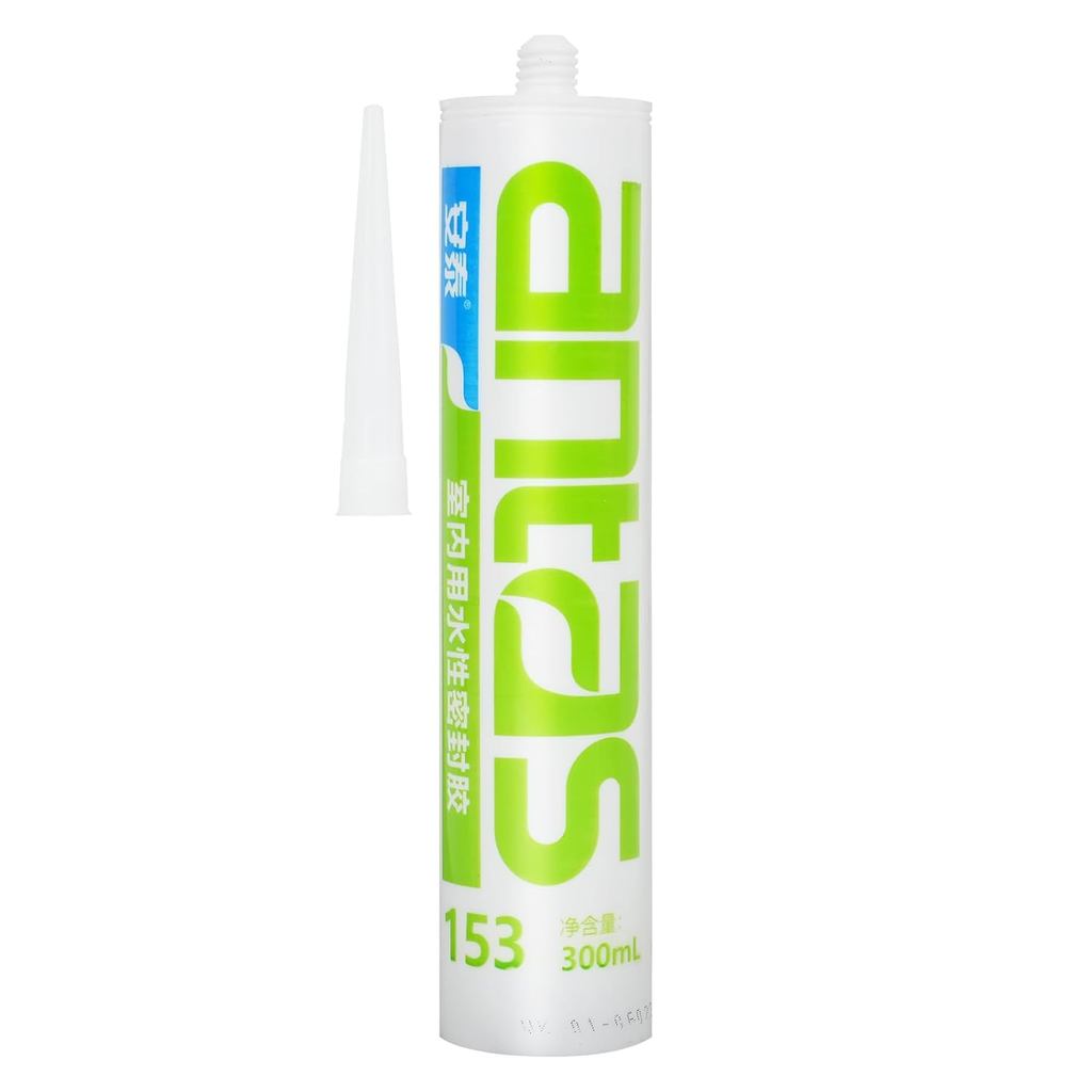 Antas Waterproof Caulk for Kitchen Bathroom 10.1oz 100% Waterproof Sealant White Stronger Adhesion for Toilet Sink Caulk