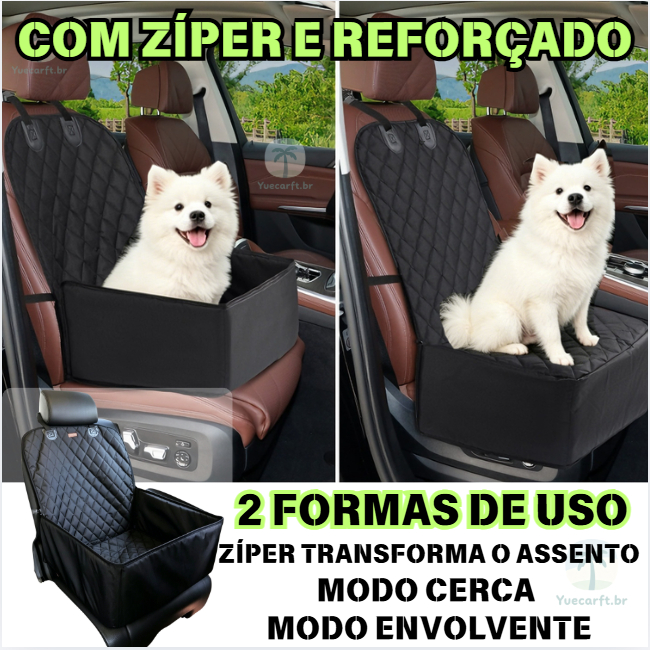 Waterproof Protective Cover for Individual Pet Car Seat Easy to Install and Clean