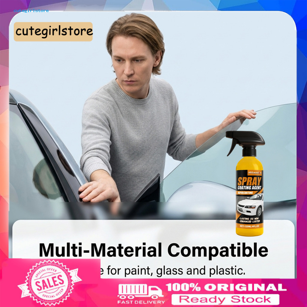 Rain Protection for Cars Water-resistant Car Spray Ceramic Coating 120ml Nano Paint Sealant Waterproof Shine Restorer fo