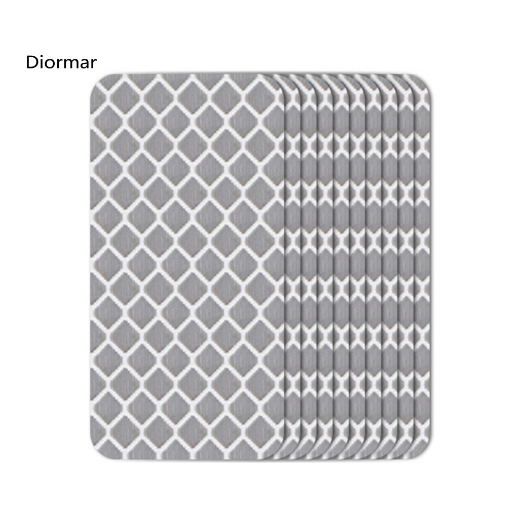 Bicycle Reflective Decal Car Tape 10 Pcs High Visibility Safety Waterproof Warning Stickers for Truck Trailer Bike Motor