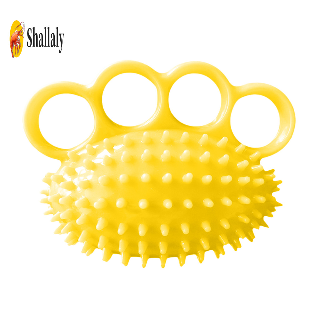 Stress Relief Grip Ball Hand Strengthening Ergonomic Four-finger Trainer Exerciser for Finger Recovery Anxiety for Home