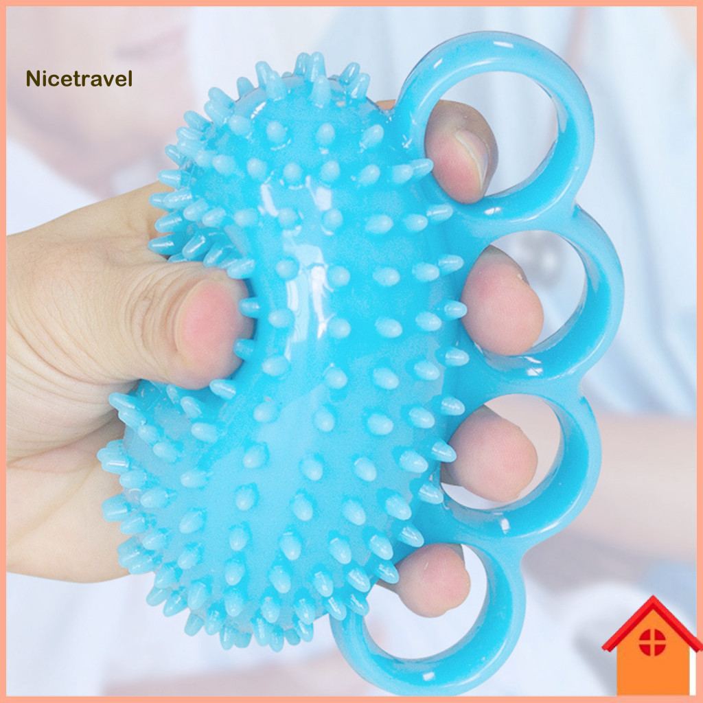 Hand Strengthening Ball Stress Relief Grip Ergonomic Four-finger Trainer Exerciser for Finger Recovery Anxiety for Home