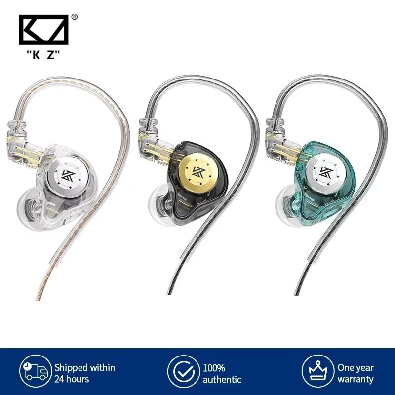 Kz Edx Pro crystal color lacrado original sem mic + TIP PREMIUM