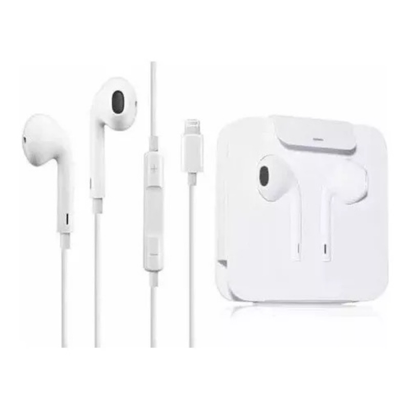 Fone de Ouvido para iPhone Branco com Microphone edição Premium.