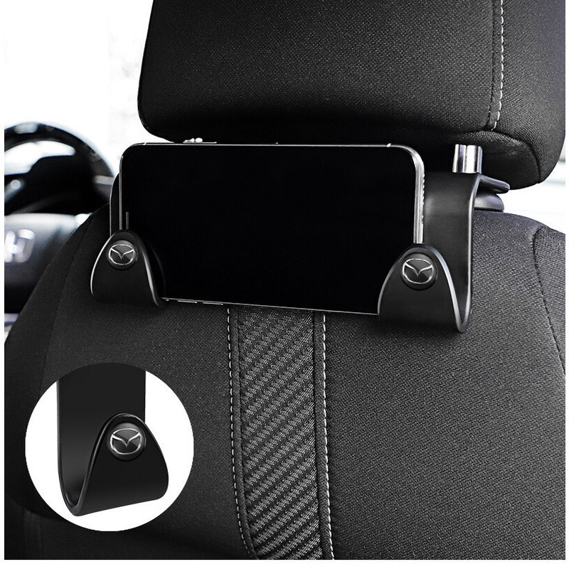 2Pcs Portable Car Seat Back Hooks Universal Car Interior Storage Accessories Fit For Mazda MX5 MX3 Mazda 6/2 Mazda