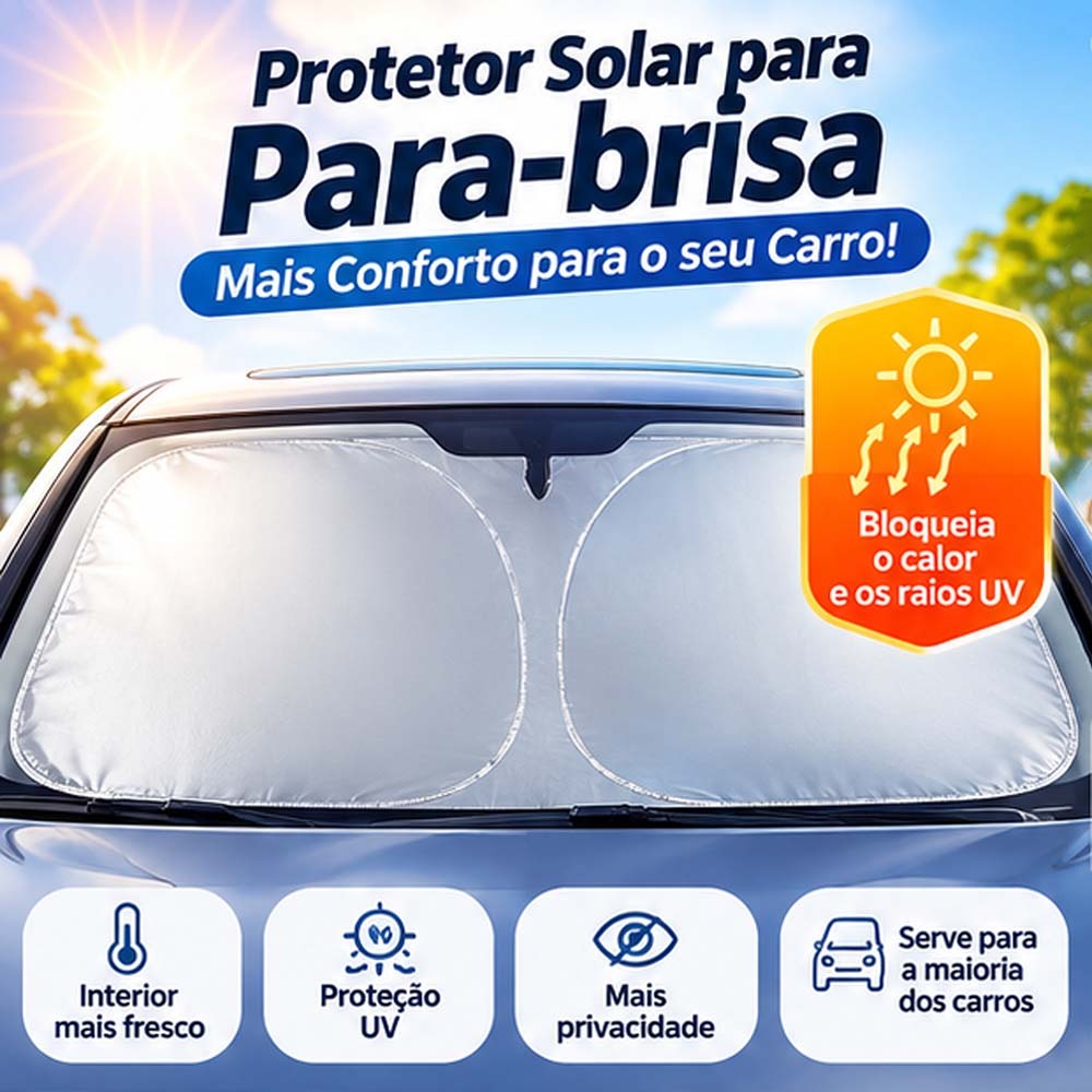 Car Windshield Sunshade Portable Uv Sun Visor Universal Dashboard
