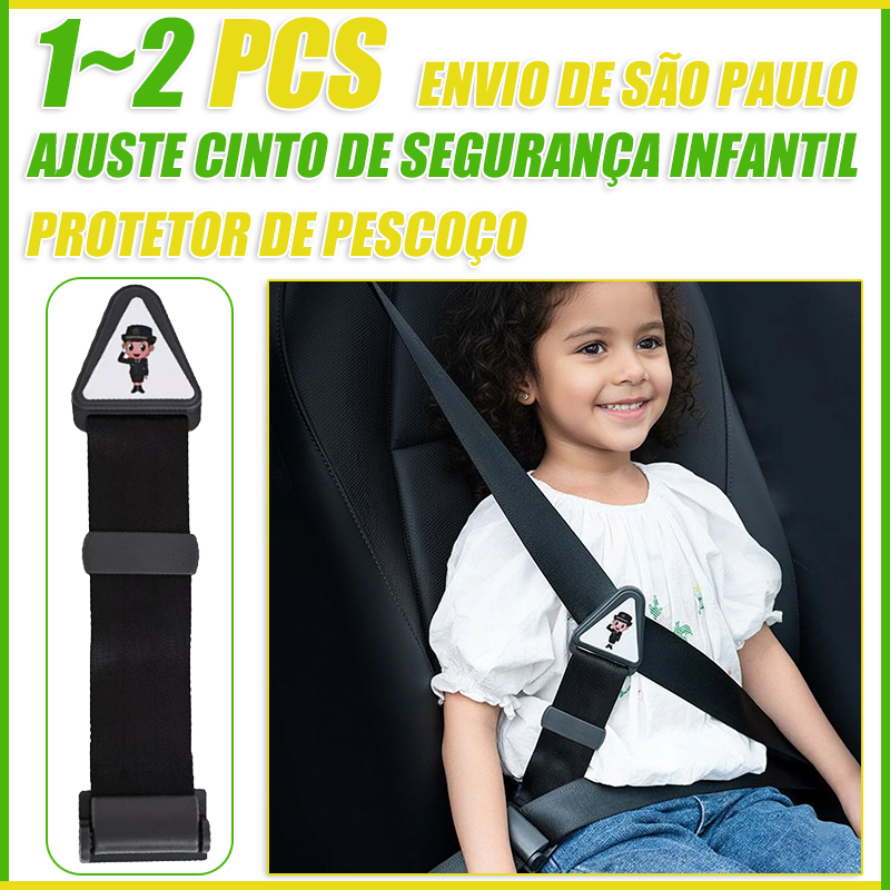 Ajustador cinto de segurança do carro bebê universal fivela fita fix
