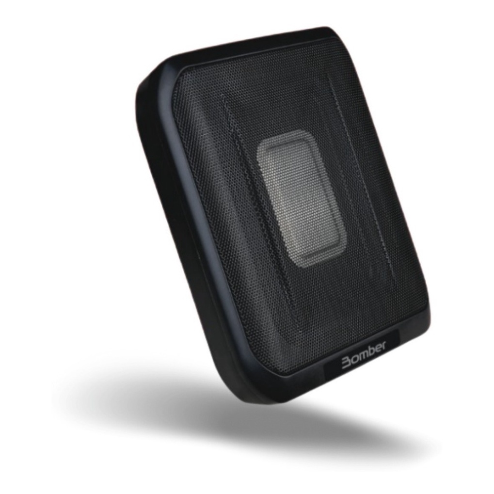 Caixa Sub Ativa Portátil Interior Carro Bomber Slim 150w