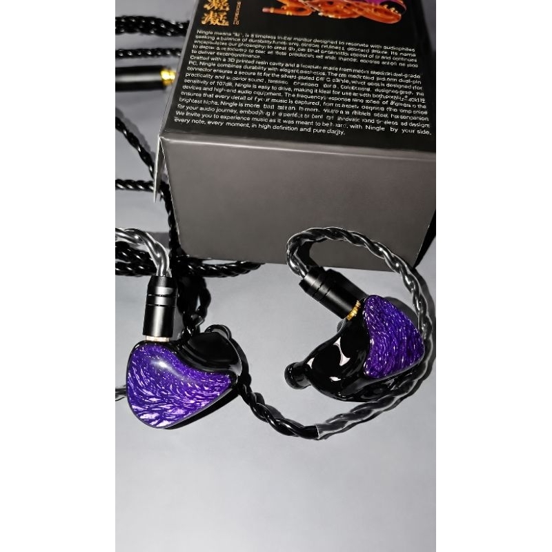 Knera Celest Wyvern Black Premium – Professional Monitor Earphone