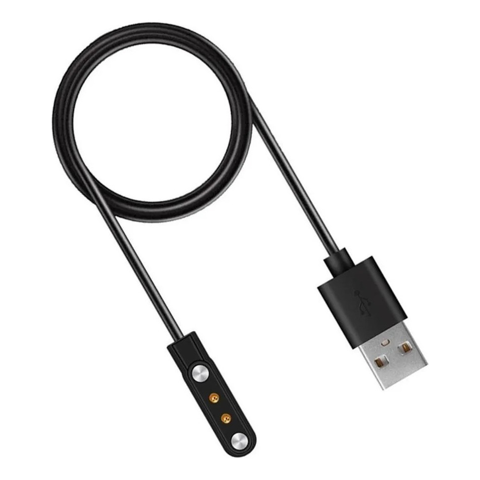 Cabo Carregador Magnético Usb Relógio Inteligente Smartwatch