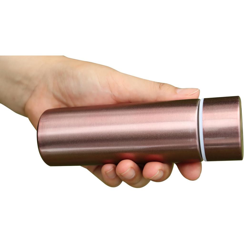 5oz Mini Cute Coffee Vacuum Insulated Water Bottles-Small flasks Perfect for Wallet Handbag Pocket Travel Drink Water Bo