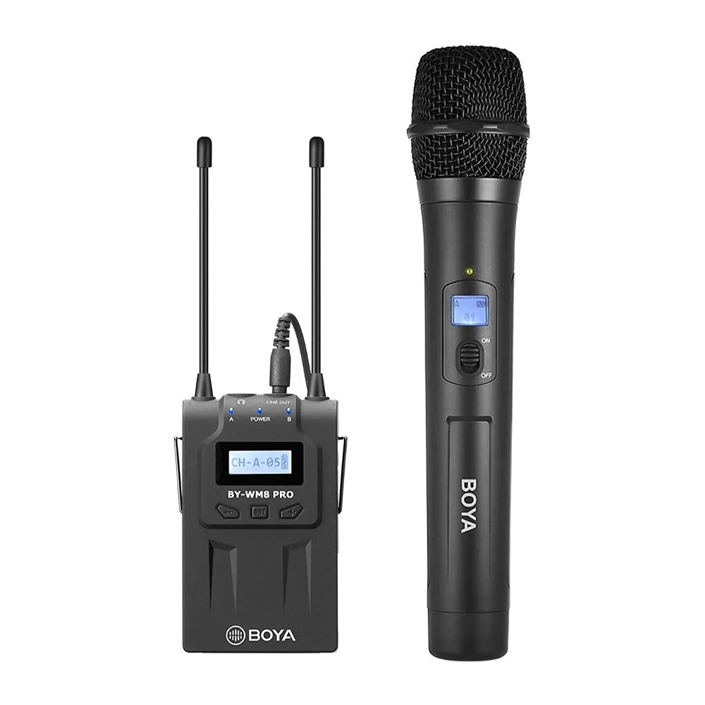 Sistema de Microfone Sem Fio By-WM8 Pro-K3 Boya