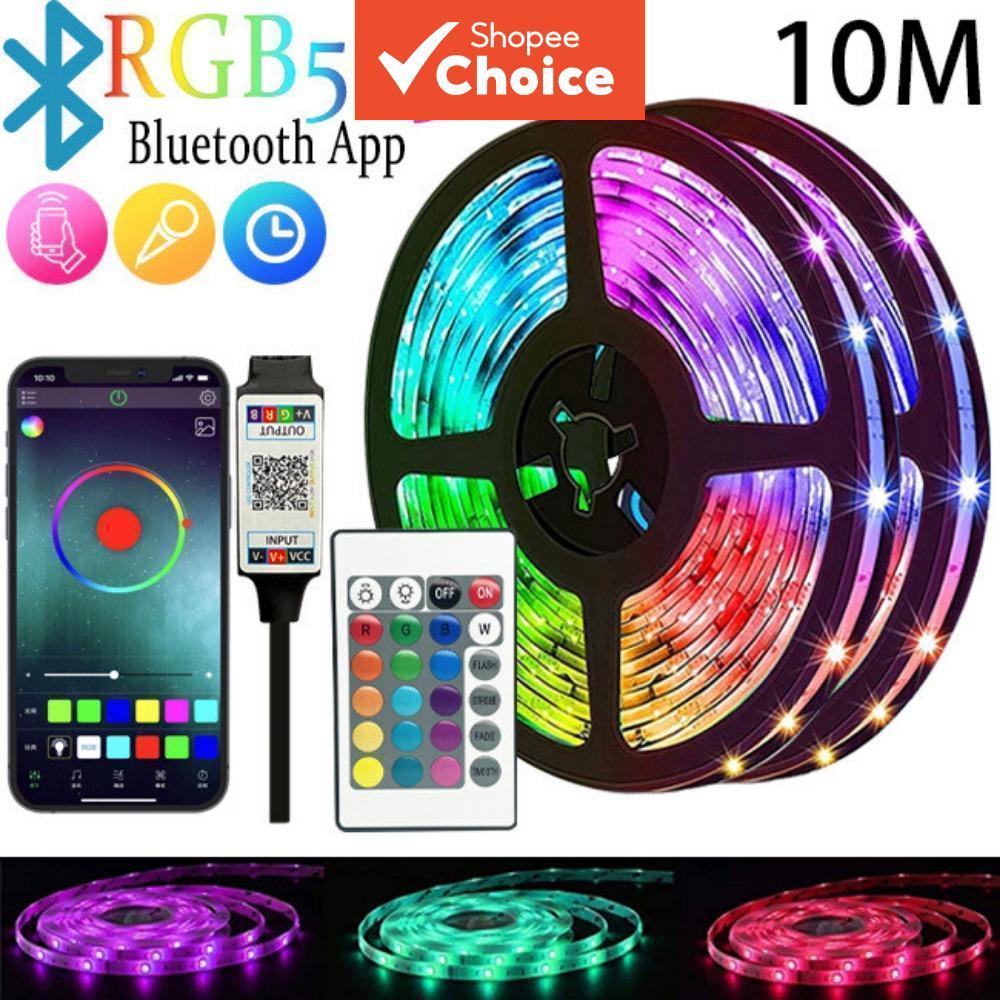 APP 24Key Bluetooth RGB Led String Lights 10M-Controle Remoto Para Festa , Sala De Estar , Decoração De Férias , Faixa D