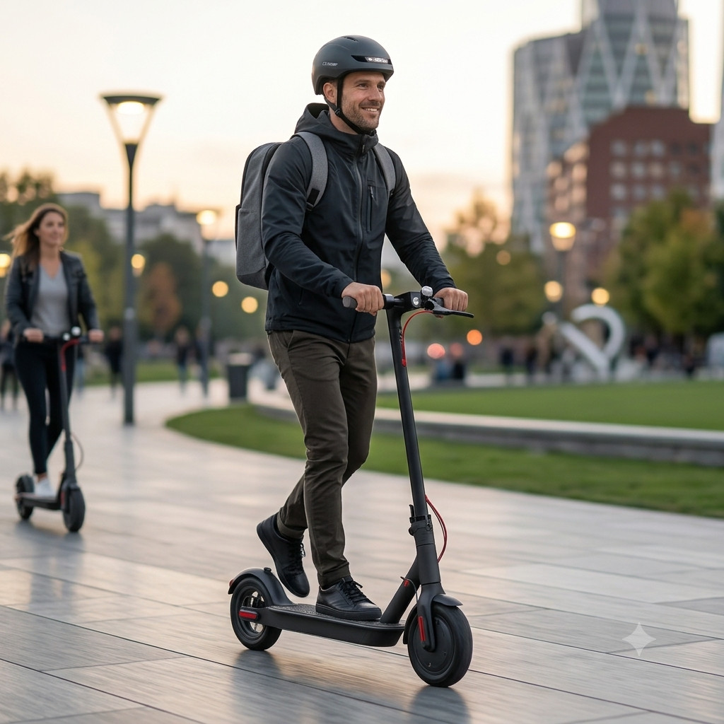 Patinete Elétrico Speed Light Extreme Com Bluetooth e LED 36V 350W Suporta Até 100 kg