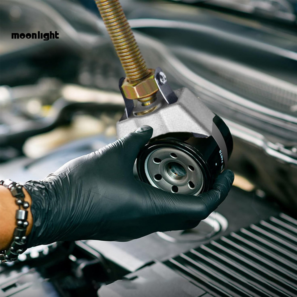 Adjustable Oil Filter Wrench 60-120mm Strap Removal Tool for Car Motorcycle Maintenance – Durable Easy Grip Perfect fo