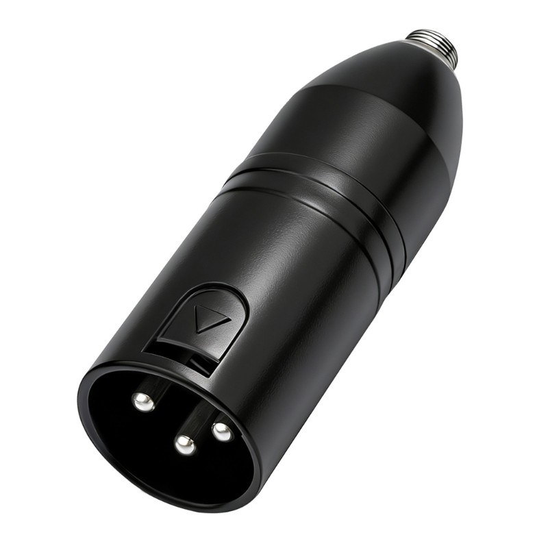 Estone Professional 3 5Mm TRS Fêmea Para Adaptadores Música XLR 3 Pinos Caixa Liga