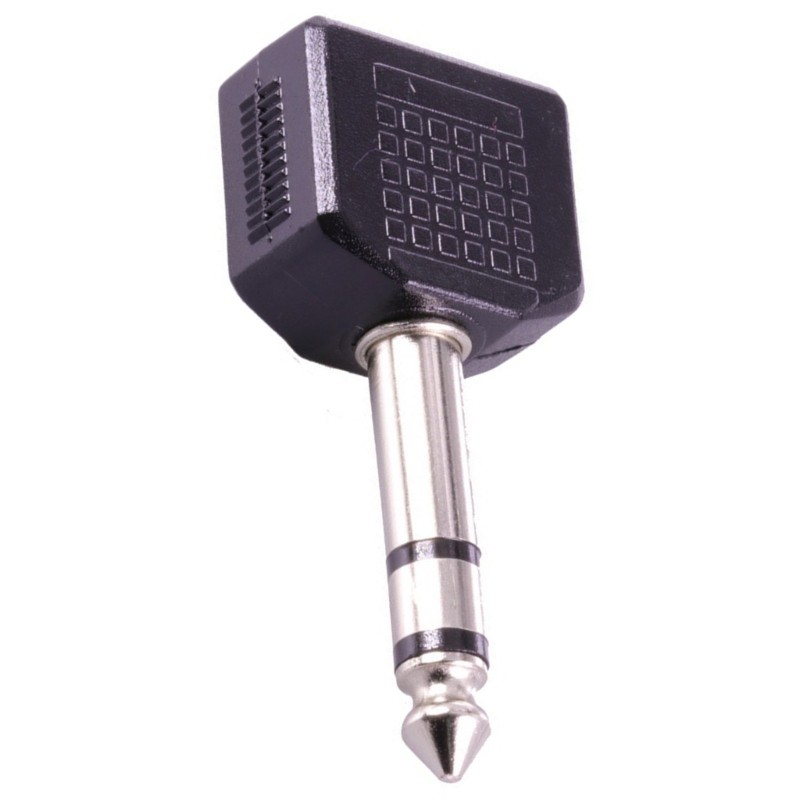KOK Professional 6 35mm A Dois 3 5mm Durabilidade Do Adaptador De Conector Auditivo Para Apresentações Confiáveis Em Vár