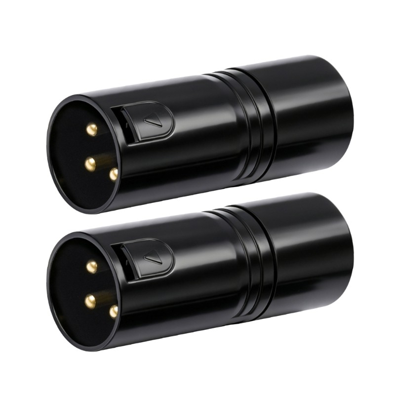 KIN Professional 120 Ohm DMX512 Terminators Plug Metal Housing Design Para Melhorar A Transmissão De Sinal
