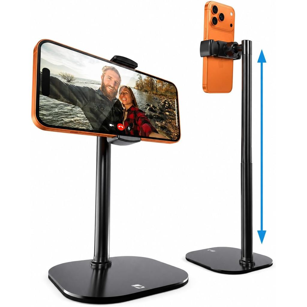 COOPER ChatStand Sturdy Cell Phone Holder, iPhone Stand for Desk, Recording | 9-13