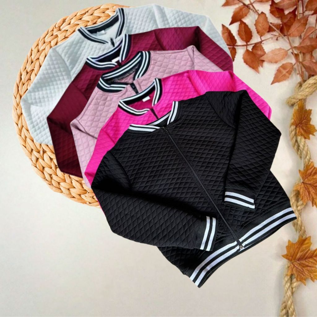 JAQUETA METALASSE Infantil Abrigo bomber UNISSEX meninas e meninos kids blogueira mini jaquetinha - ENVIO IMEDIATO !!!