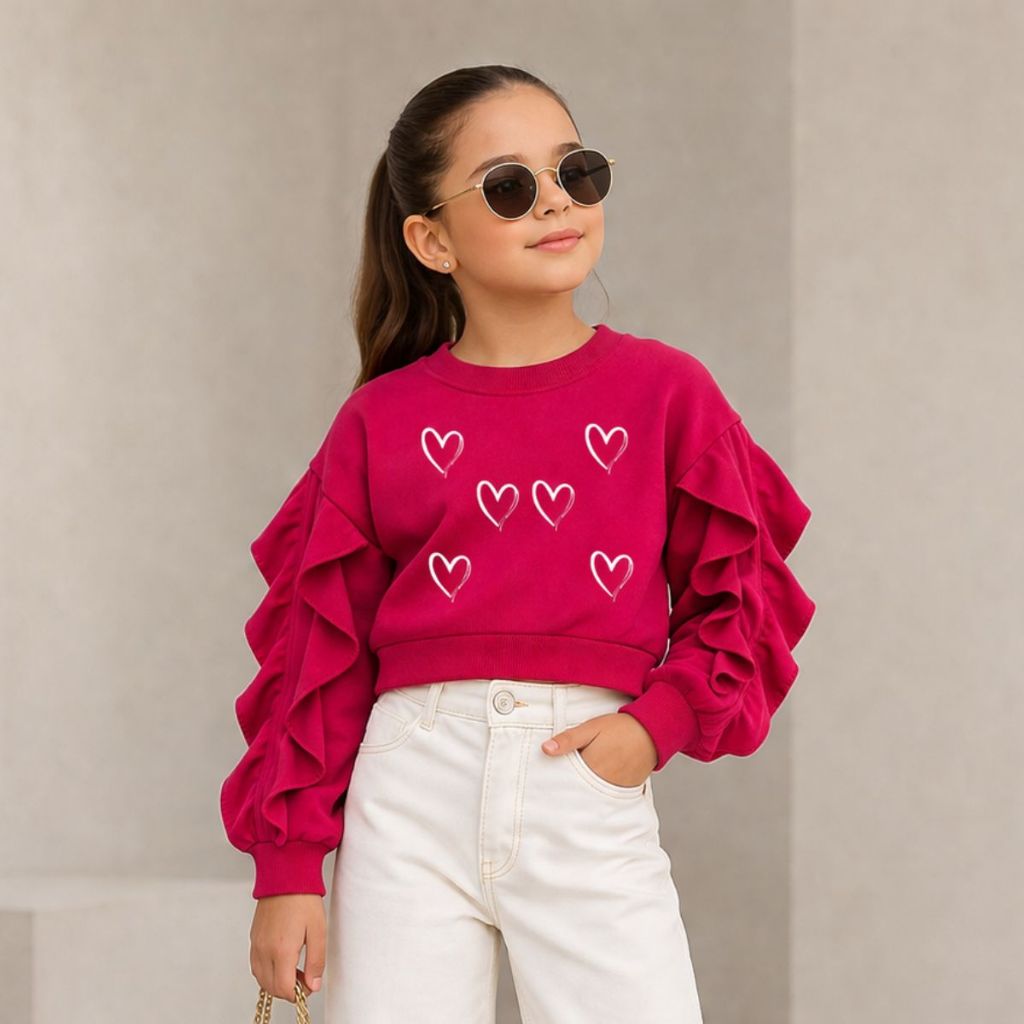 Moletinho Feminino Infanto Juvenil Blusa Meia Estação Mini Diva Blogueirinha Exclusiva