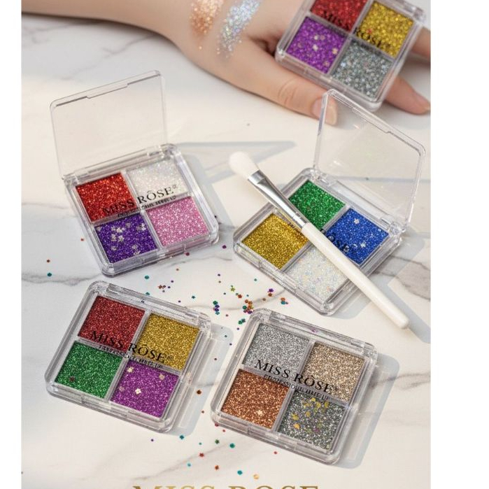 Miss Rôse Professional Make-Up - Quarteto de Glitter