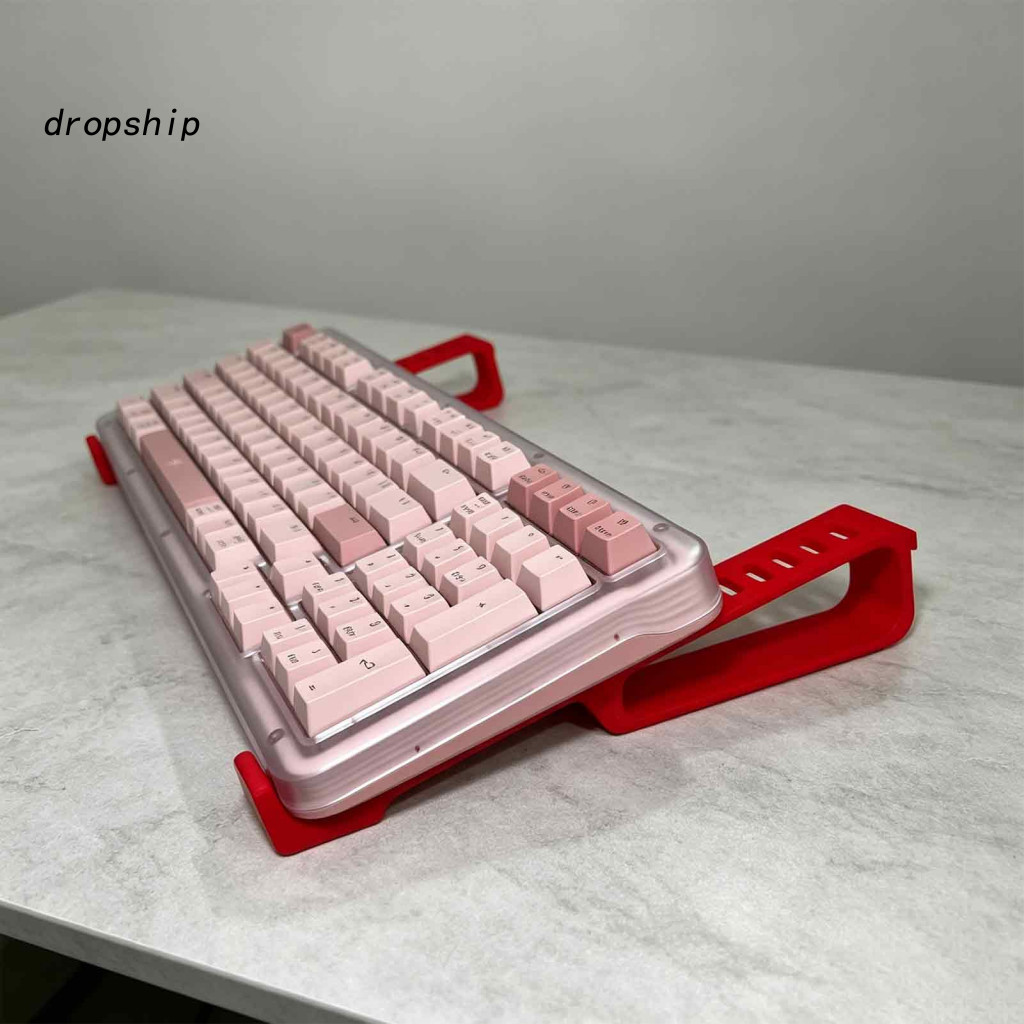 Mechanical Keyboard Heat Dissipation Stand Wrist Pain Relief 2pcs Portable Ergonomic Non-slip Desktop for Comfortable
