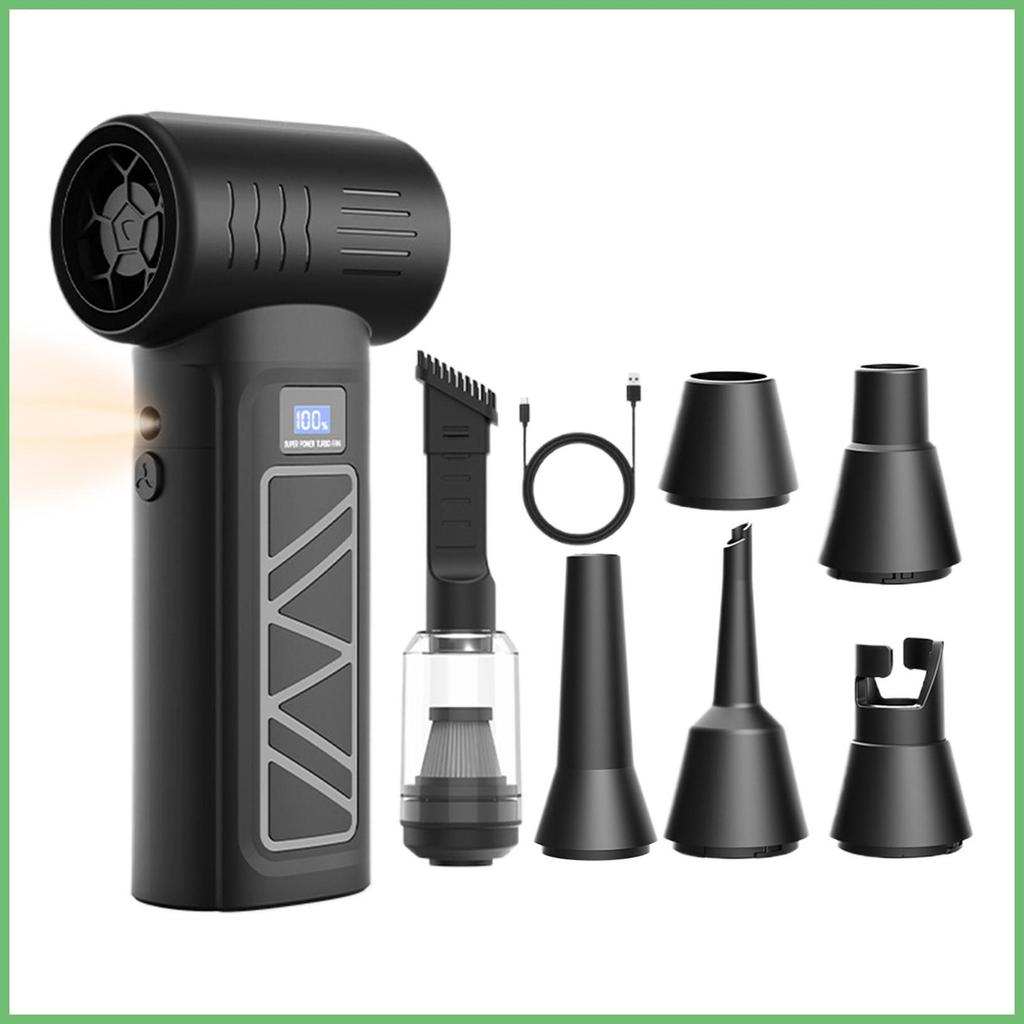 Aspirador De Pó Portátil Sem Fio Com Luz LED Limpador De Display Digital 4 Configurações De Sucção Forte kouzxbr
