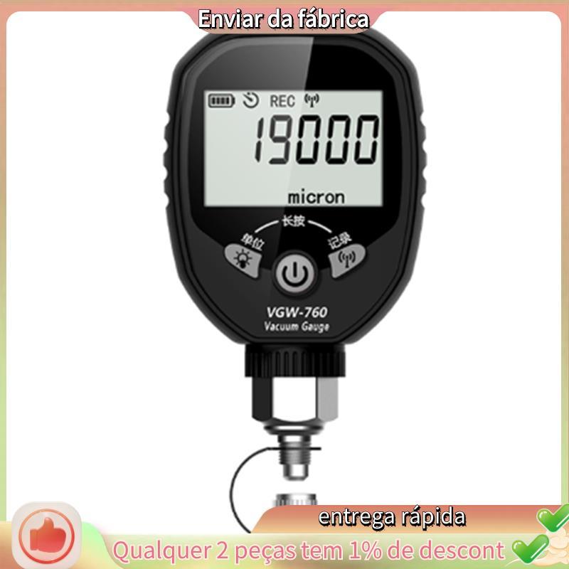 Medidor De Vácuo Sem Fio VGW-760 Inteligente De Alta Pressão De Refrigerante Eletrônico Digital