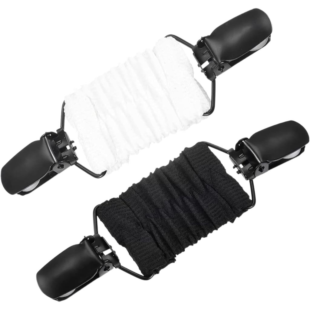 Dress Clips Back Cinch 2PCS – Adjustable Elastic Shawl Clips, Scarf Clip Cardigan Collar to Tighten Dress, Sweater
