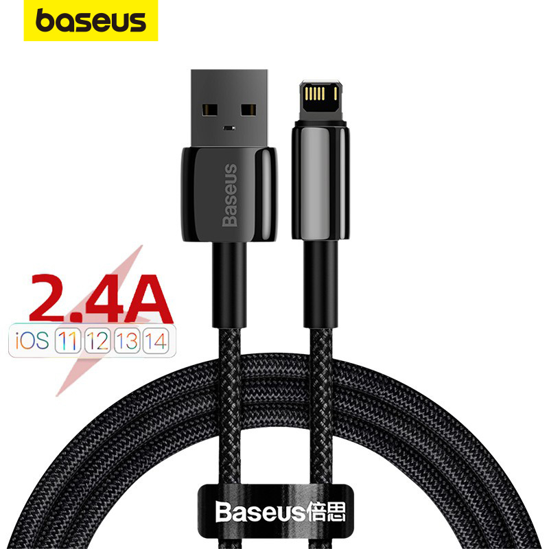 Baseus 2.4A USB to phone Cable Support Fast Charging For Phone 12