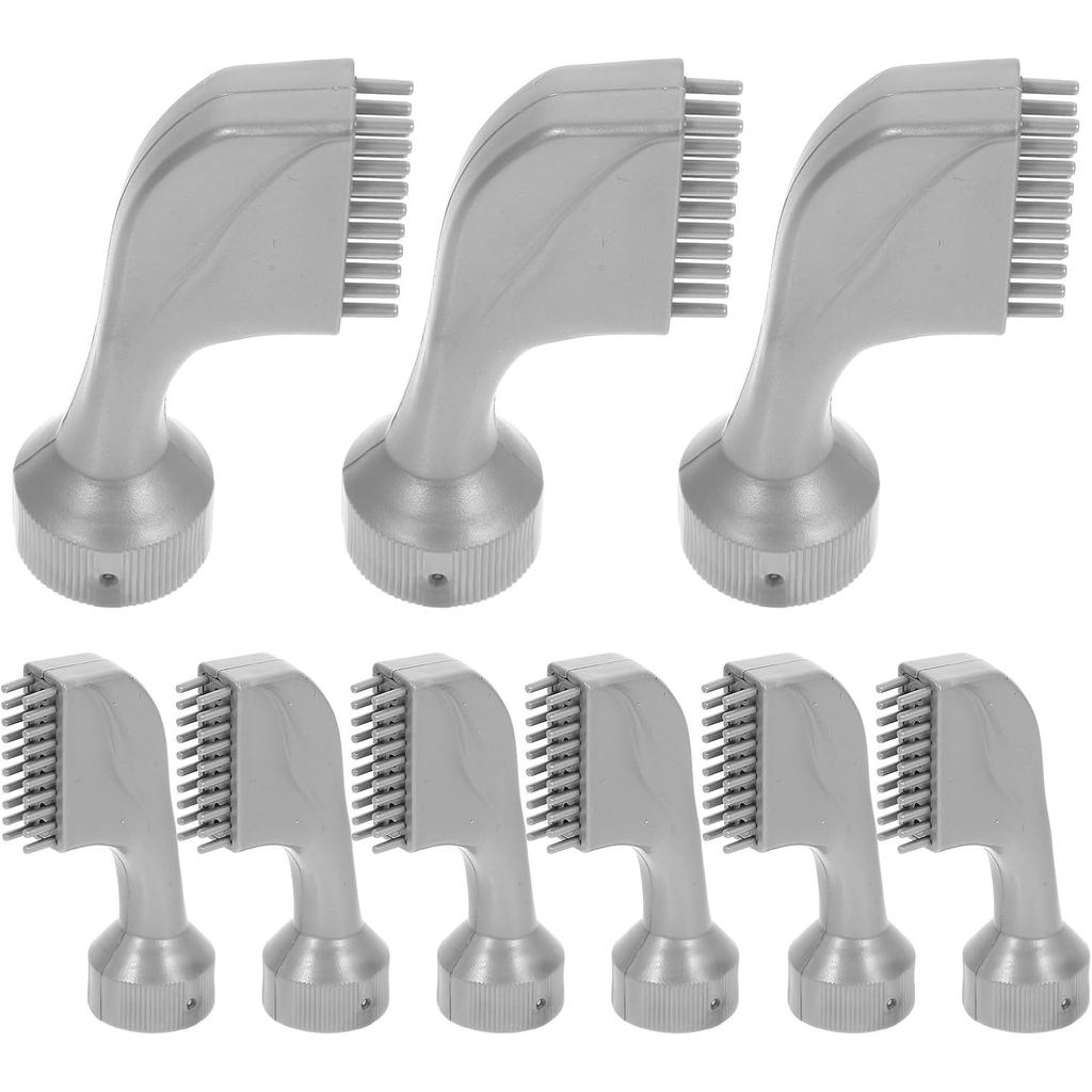USHOBE 10pcs Large Hair Dye Comb with Ergonomic Handle Portable Hairdressing Supplies for Salon and Home Use Non-deformi