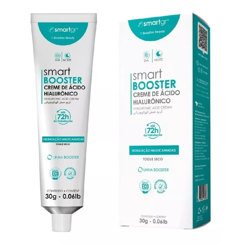 Smart Booster Creme De Ácido Hialurônico 30g