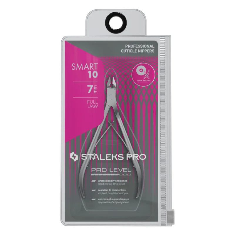 ALICATE DE CUTÍCULA NS-10-7 STALEKS PRO SMART 10