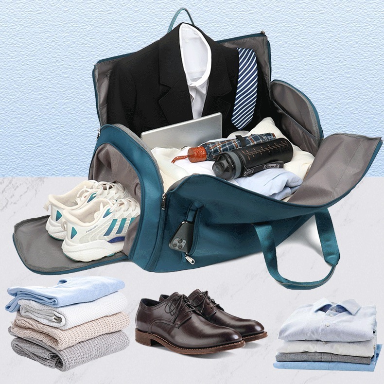 Bolsa Viagem Mala Porta Terno Sapatos Grande Resistente Água