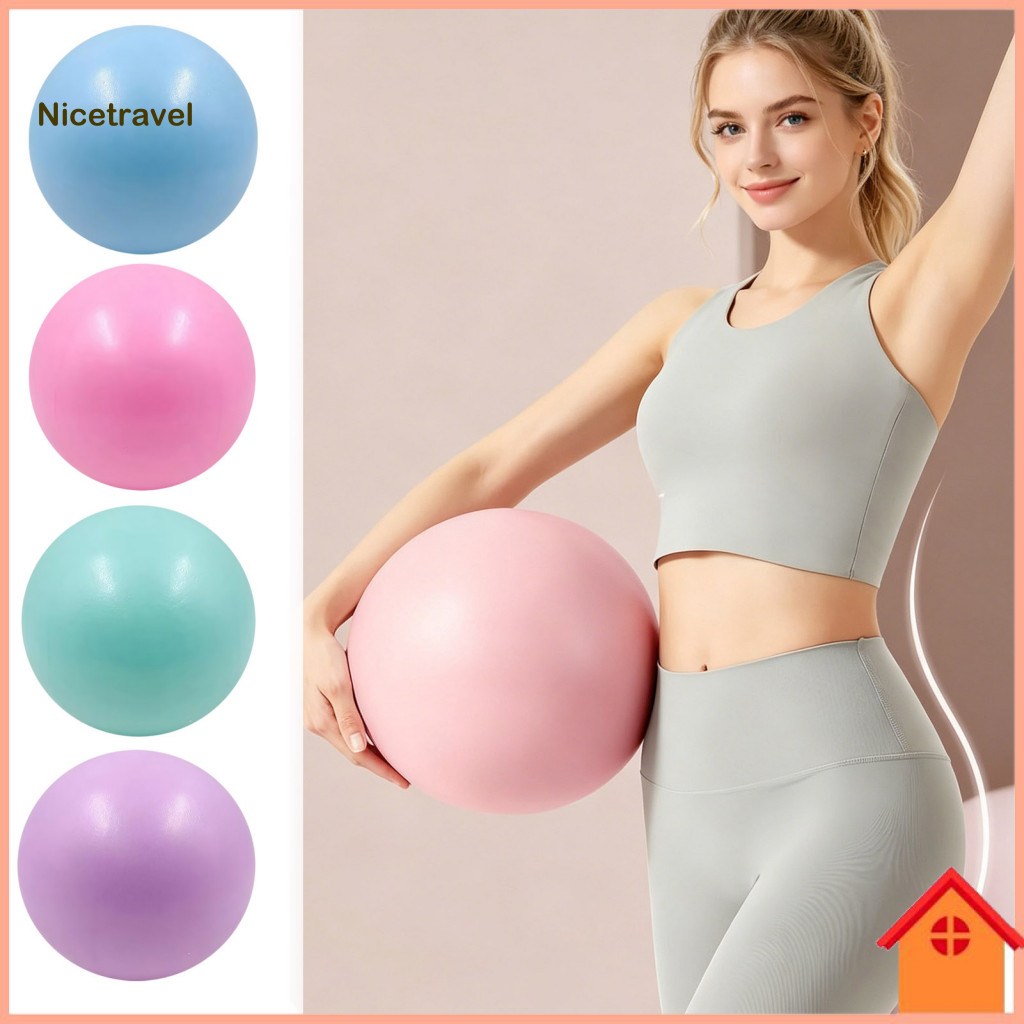 Pvc Yoga Ball Small Mini Pilates Exercise for Pelvic Floor Core Strength Physical Therapy – Stability Fitness for Home