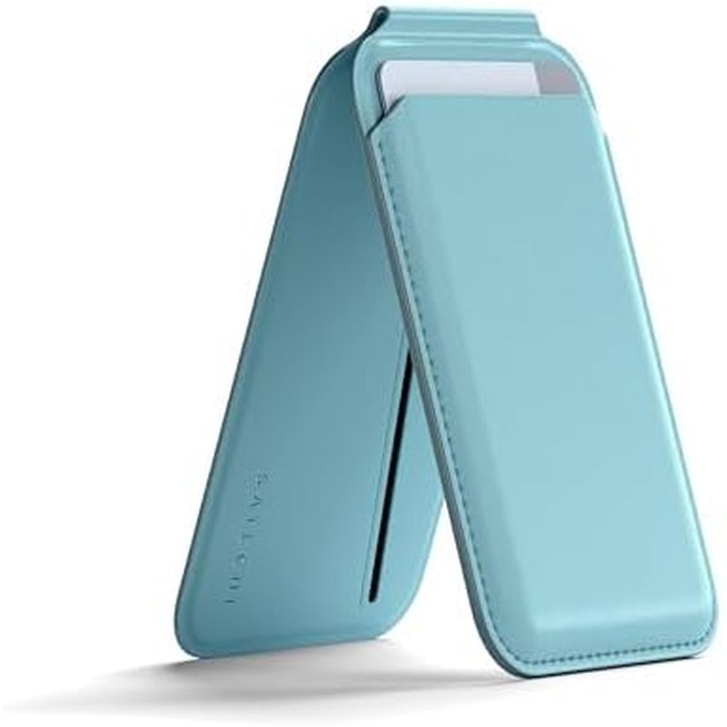 Holder, 4 Slots with Front NFC Pass-Through, Adjustable Phone Attachment for iPhone 17/16/15/14/13/12, Travel Accessory