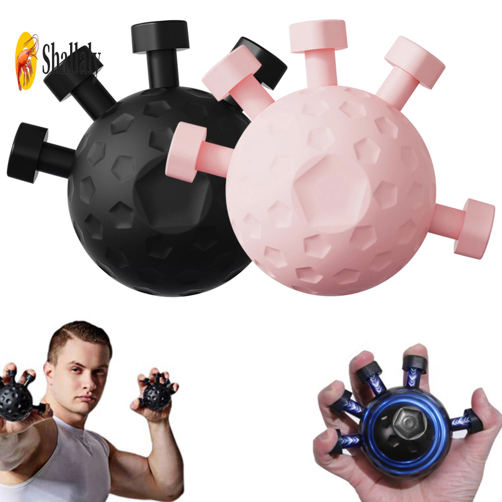 Physical Therapy Hand Exerciser Grip Strengthener Ergonomic Five Finger for Men Women – Rehabilitation Trainer for Str