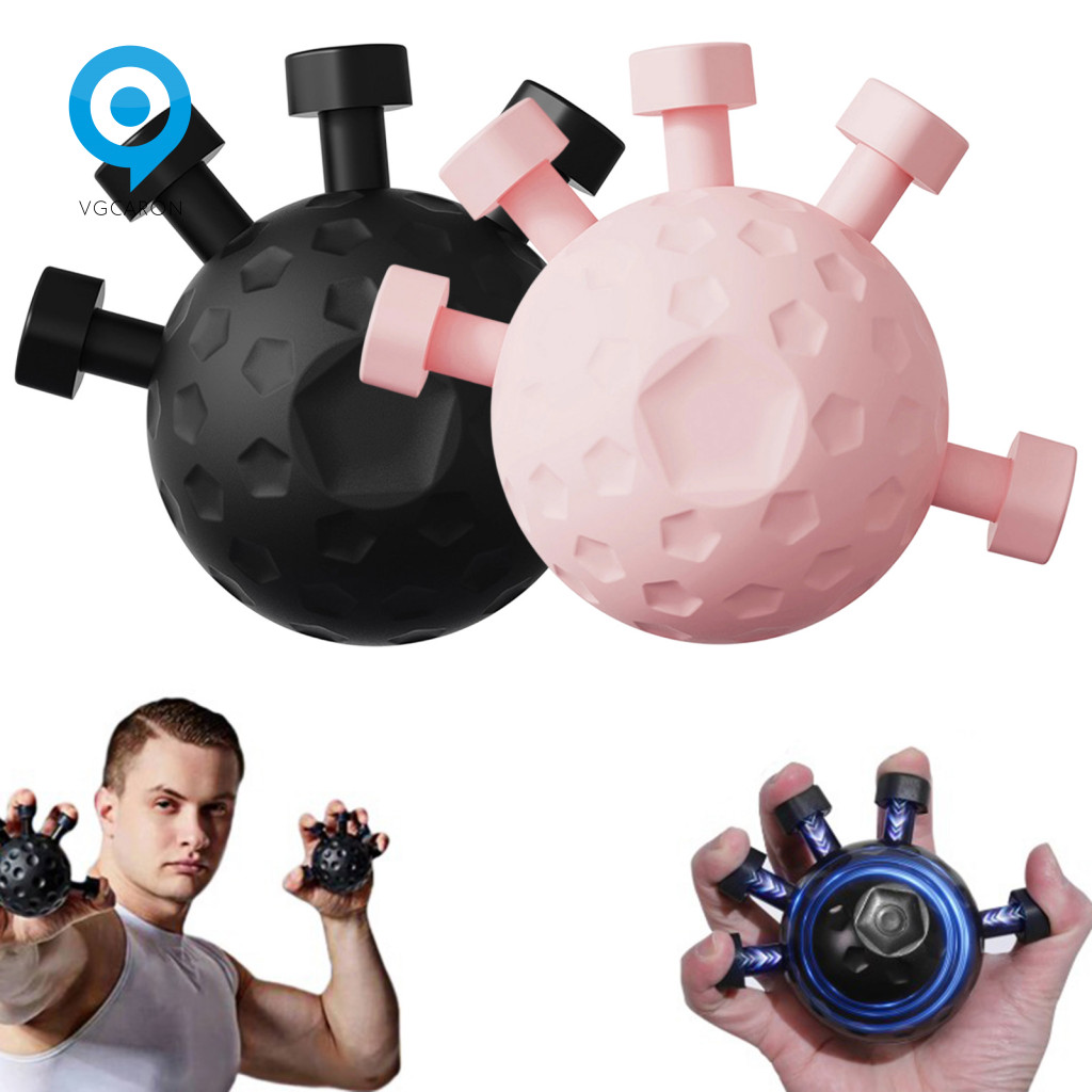 Grip Exercise Tool Hand Strengthener Ergonomic Five Finger for Men Women – Therapy Rehabilitation Trainer for Stronger