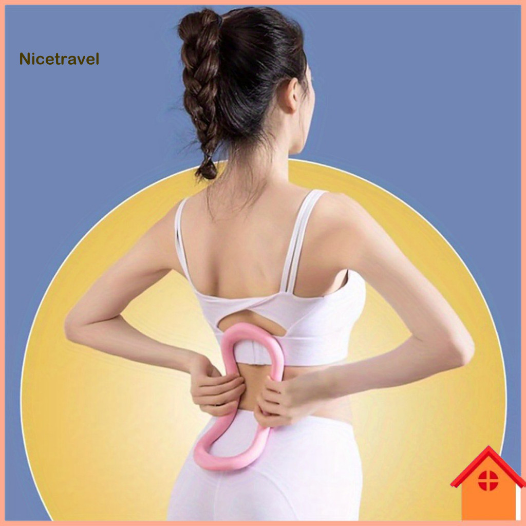 Body Shaping Ring Stretching Tool Yoga for Legs Calves – Ergonomic Pilates Fitness Circle for Women Muscle Tension Rel