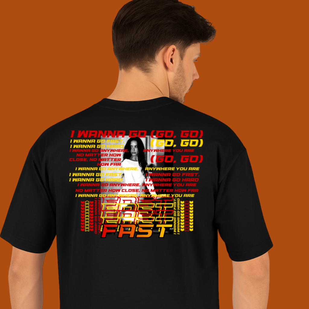 Camiseta FAST Demi Lovato | Estampa Frente e Verso | DTF Premium
