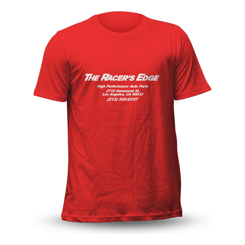 Camiseta 100% Algodão The Racers Edge Bryan Fast And Furious