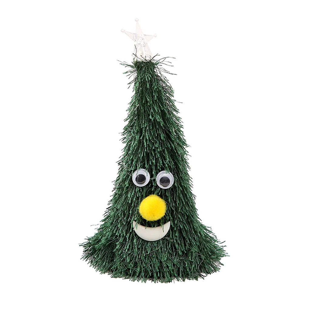 Mini Árvore de Natal com Gorro que Canta e Dança Premium
