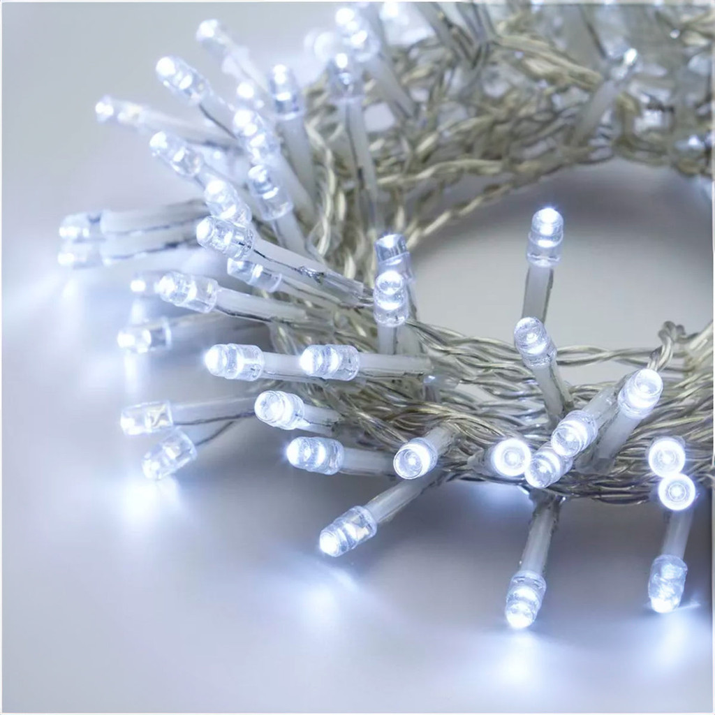 Cortina de Luz de Led 6m com 320 Lâmpadas Brancas Premium