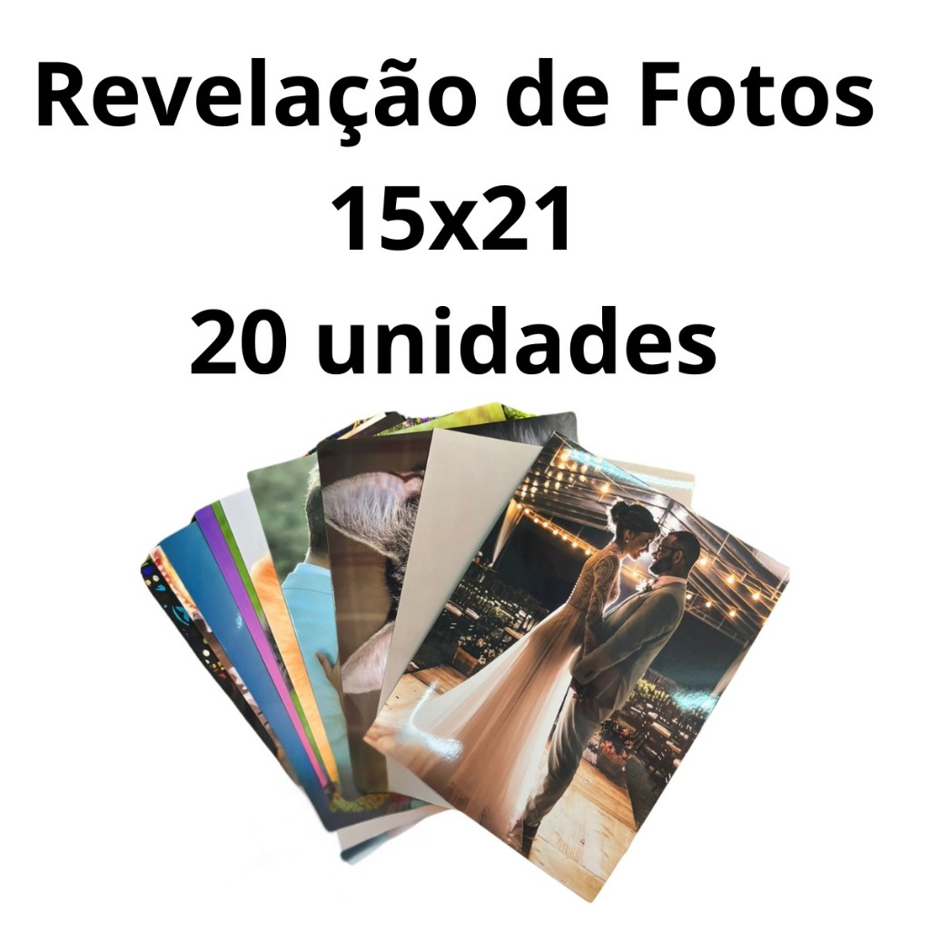KIT 20 FOTOS TAMANHO 15X21 REVELAÇÃO DIGITAL DE ALTA QUALIDADE PAPEL FUJIFILM PREMIUM PROFISSIONAL