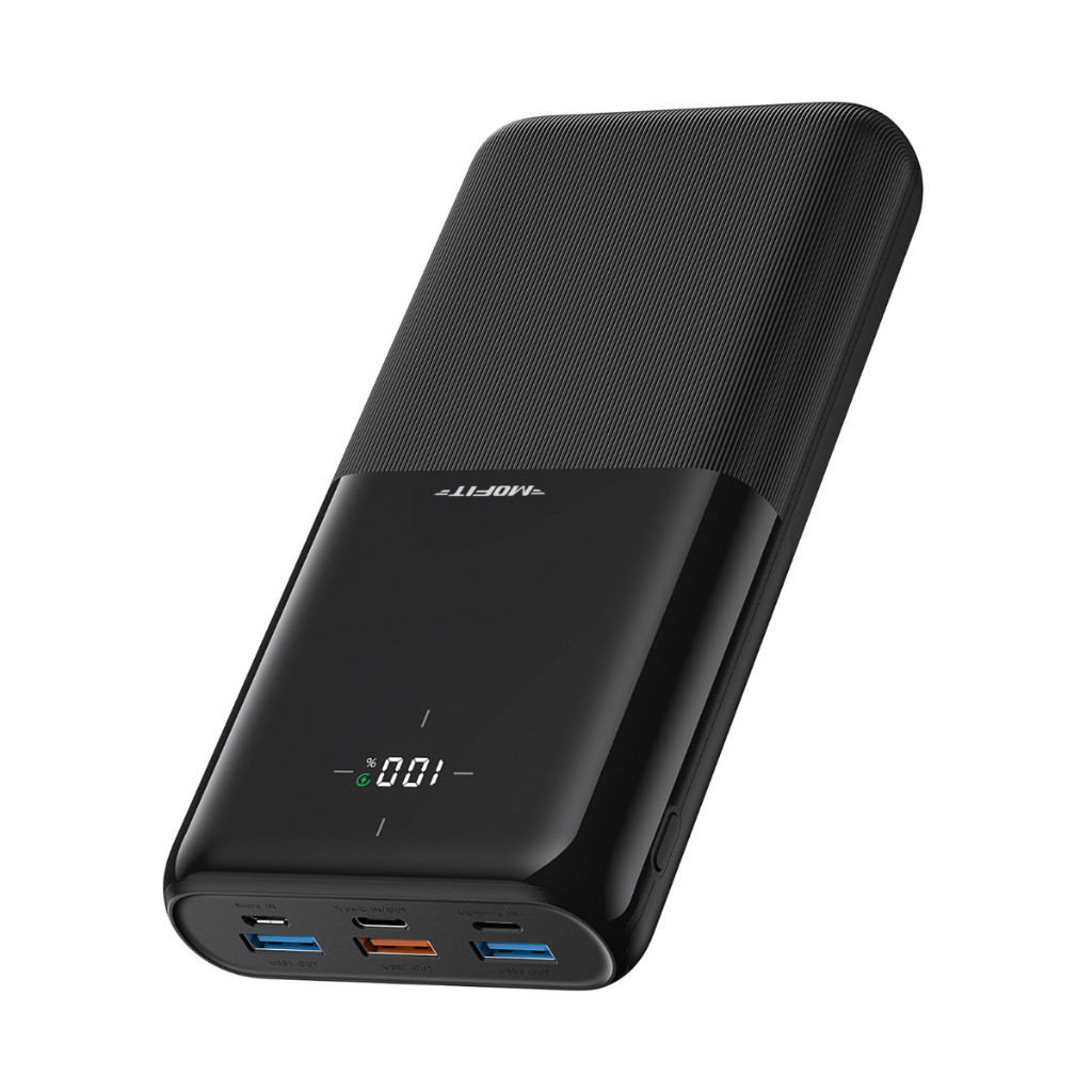 Power Bank 30000mah Turbo MOFIT 22.5w Usb-c Pd Qc3.0 Rápido Portátil Celular Fone Ouvido Compacto