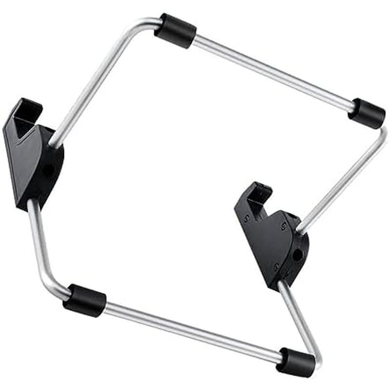 Mikikit 1pc Adjustable Tablet Computer Stand for Larger Devices Practical Holder for Bed Desk and Travel Three Viewing A