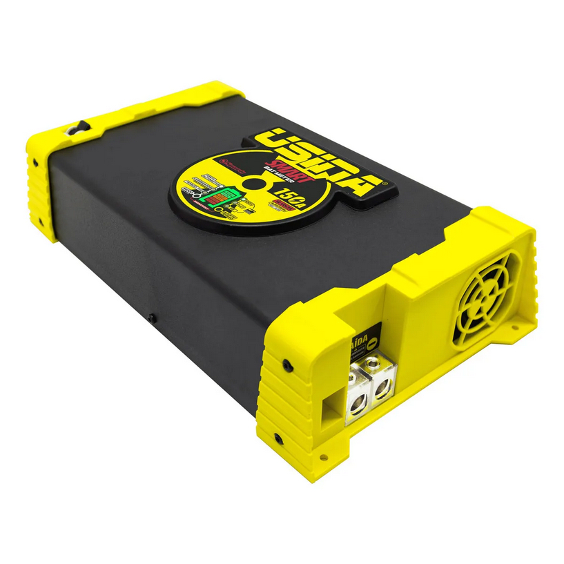 Fonte Carregador 150a Usina Smart Battery Meter Bivolt Cor Amarelo