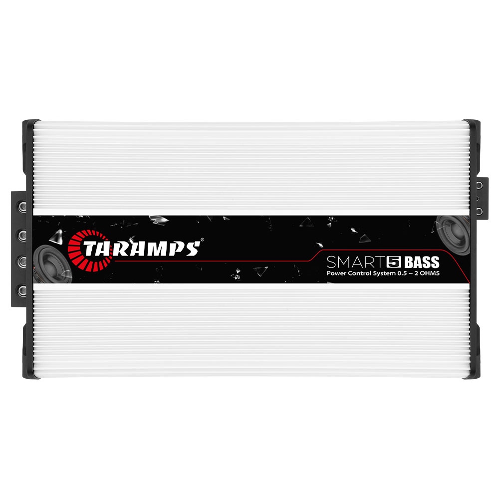 Módulo Amplificador Taramps Smart 5 Bass 5000 Watts RMS 1 Canal - Multi-Impedância 0,5 a 2 Ohms